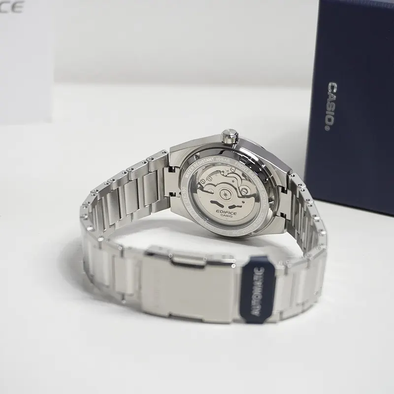 Casio Edifice Automatic Black Carbon Dial Men's Watch- EFK-100CD-1A